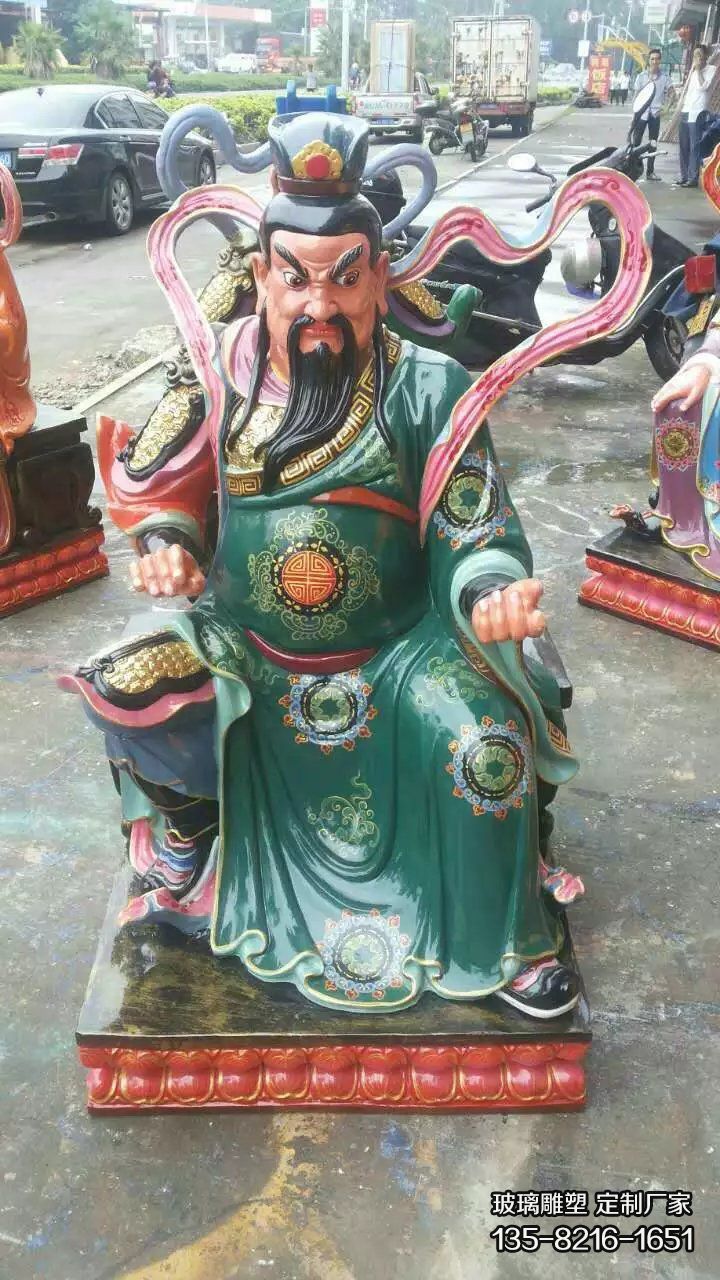 玻璃鋼彩繪景區(qū)仿真太歲神像雕塑 玻璃鋼彩繪景區(qū)仿真太歲神像雕塑