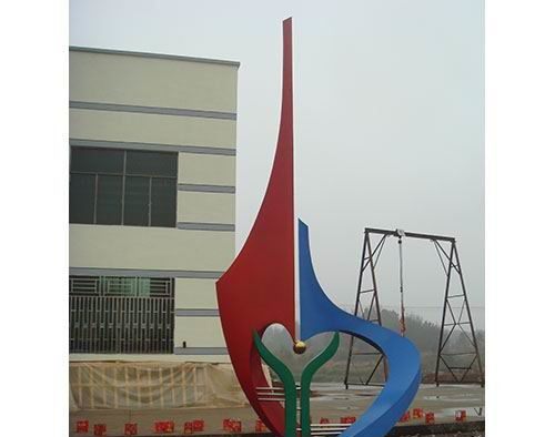 玻璃鋼抽象景區愛心雕塑 玻璃鋼抽象景區愛心雕塑