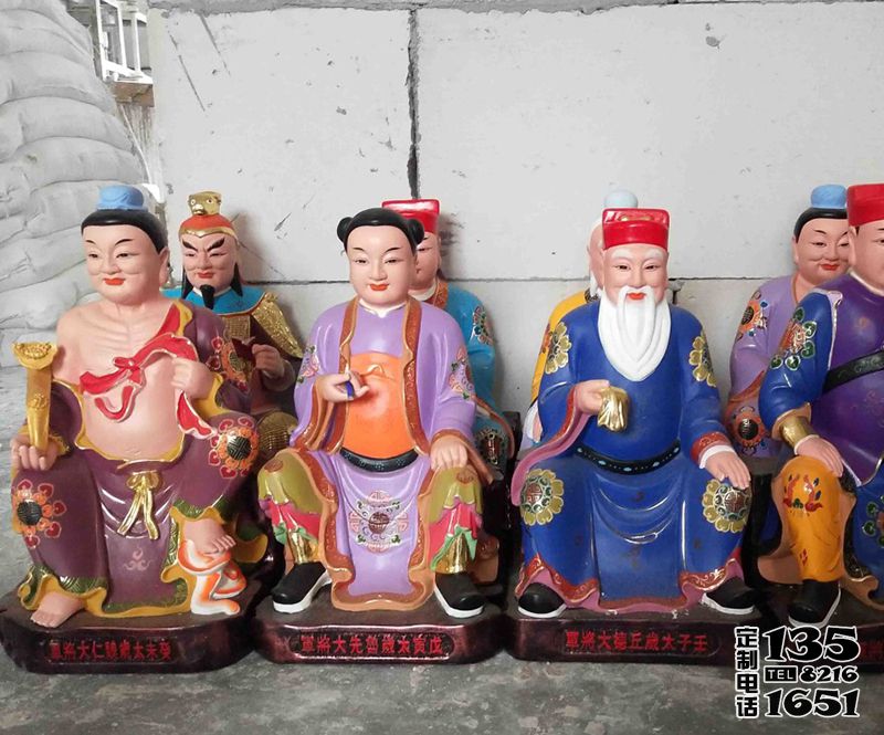 玻璃鋼彩繪寺廟供奉神佛人物景觀太歲雕塑 玻璃鋼彩繪寺廟供奉神佛人物景觀太歲雕塑