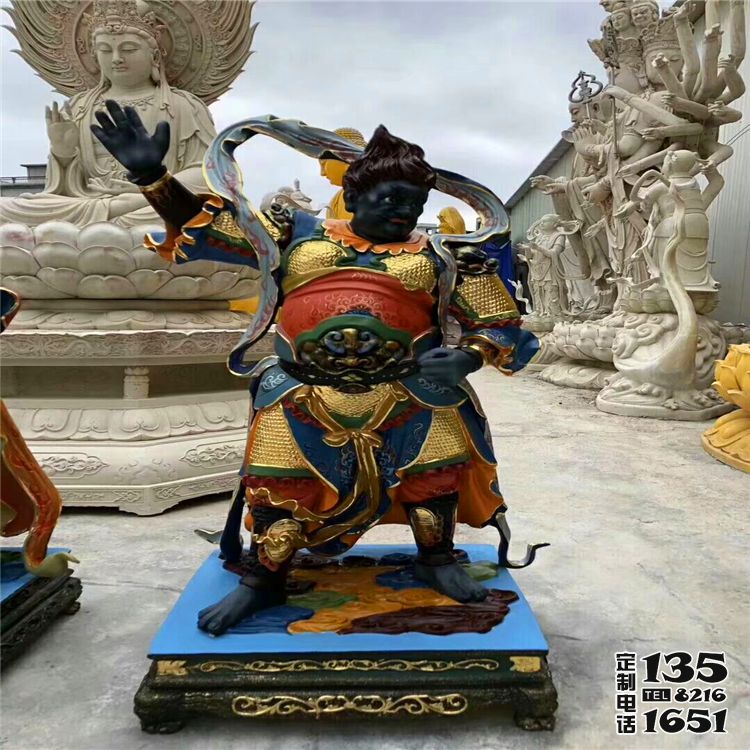 寺廟玻璃鋼彩繪十二神將雕塑 寺廟玻璃鋼彩繪十二神將雕塑