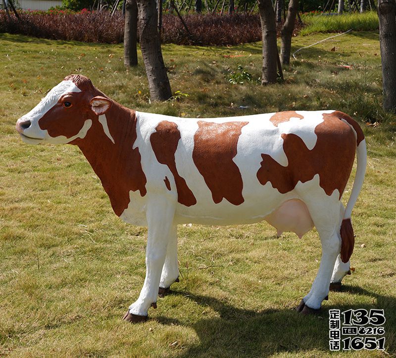 景區玻璃鋼仿真牛雕塑 景區玻璃鋼仿真牛雕塑