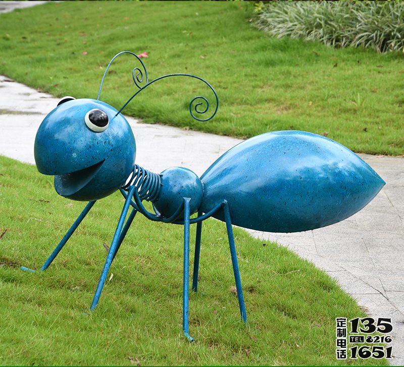 海邊別墅玻璃鋼螞蟻雕塑 海邊別墅玻璃鋼螞蟻雕塑