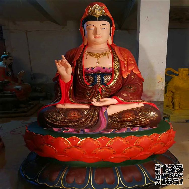 玻璃鋼彩繪景區寺廟大型觀音雕塑 玻璃鋼彩繪景區寺廟大型觀音雕塑