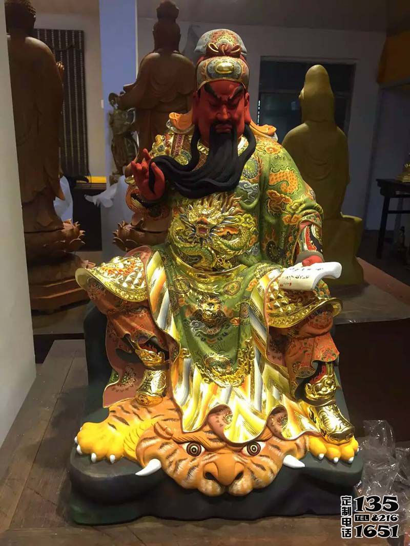 玻璃鋼彩繪客廳家居看書的關公雕塑 玻璃鋼彩繪客廳家居看書的關公雕塑