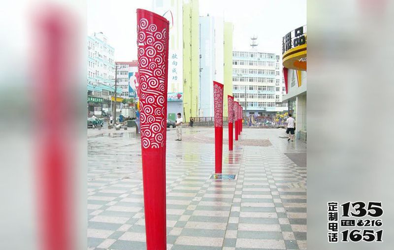 廣場公園玻璃鋼戶外火炬雕塑 廣場公園玻璃鋼戶外火炬雕塑