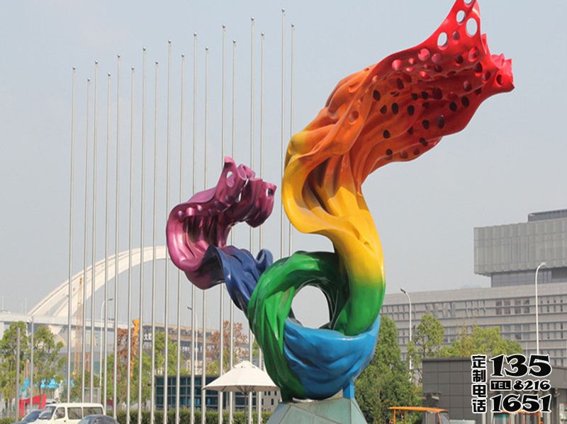 玻璃鋼彩繪創意大型戶外景觀雕塑 玻璃鋼彩繪創意大型戶外景觀雕塑
