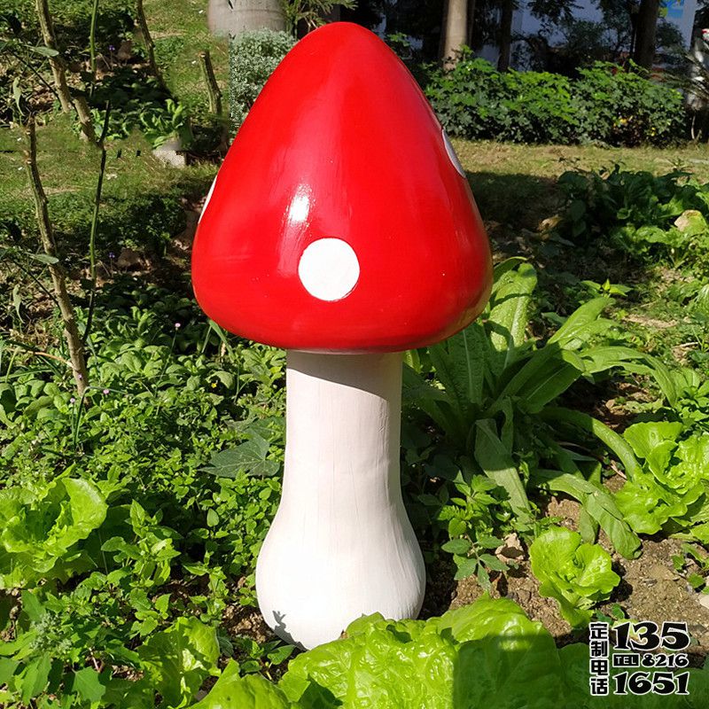 菜園創(chuàng)意仿真玻璃鋼蘑菇雕塑 菜園創(chuàng)意仿真玻璃鋼蘑菇雕塑
