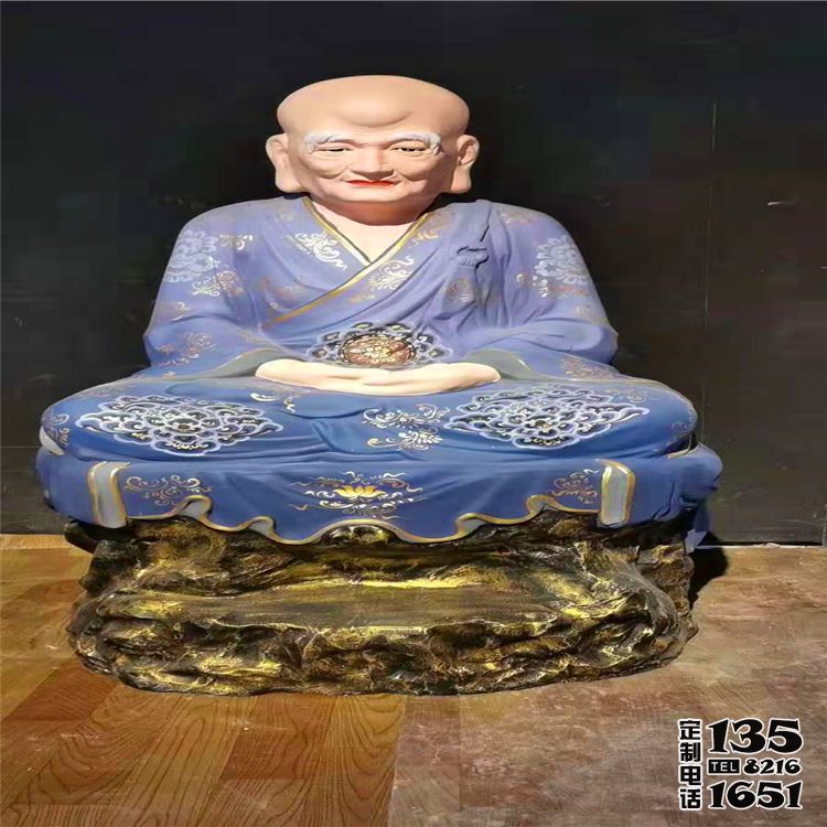 玻璃鋼彩繪景區寺廟打坐的十八羅漢雕塑 玻璃鋼彩繪景區寺廟打坐的十八羅漢雕塑