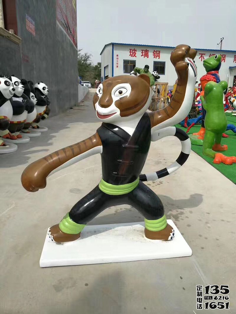 學(xué)校游樂園擺放功夫金猴玻璃鋼卡通雕塑 學(xué)校游樂園擺放功夫金猴玻璃鋼卡通雕塑