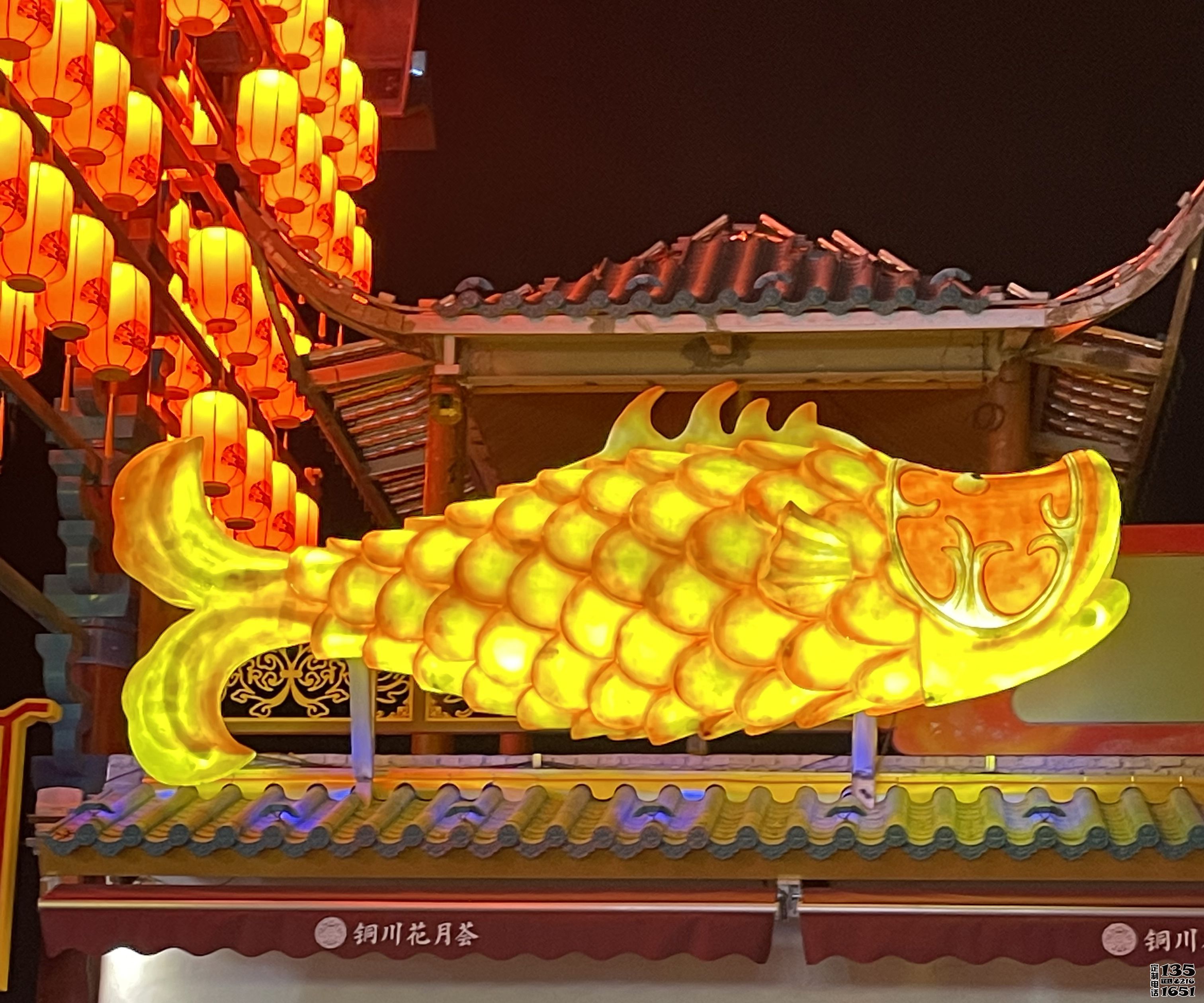 3d打印發光魚雕塑 3d打印發光魚雕塑