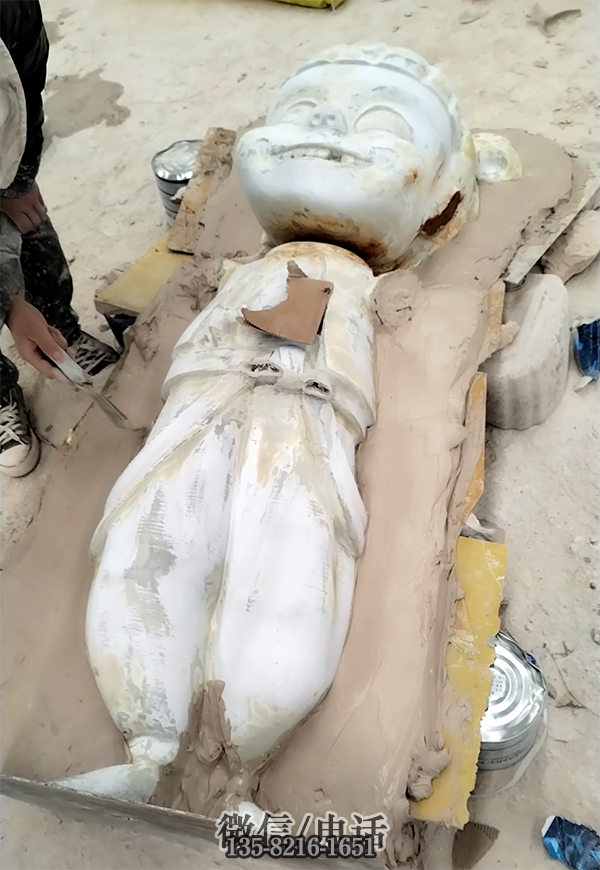 哪吒雕塑翻制硅膠模具 哪吒雕塑翻制硅膠模具